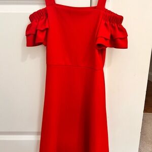 Stylish Red Kids Dress